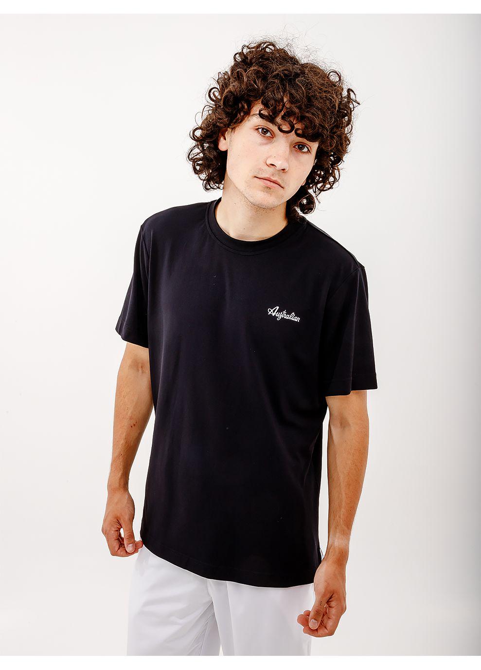 Футболка мужская Australian EASY TECH PIQUE' T-SHIRT R-FIT S Черный (7dLSUTS0003-003 S)