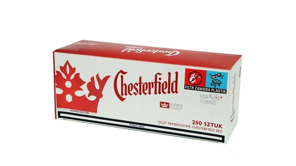 Гільзи для сигарет Chesterfield Red 250 шт.