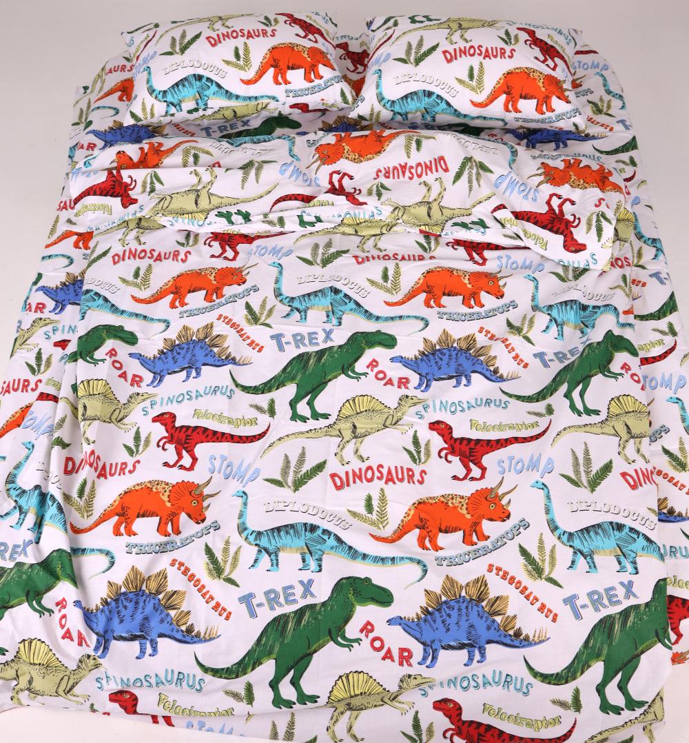 Комплект постільної білизни PaniPava Dino Era бязь 155х215 см (10100891)