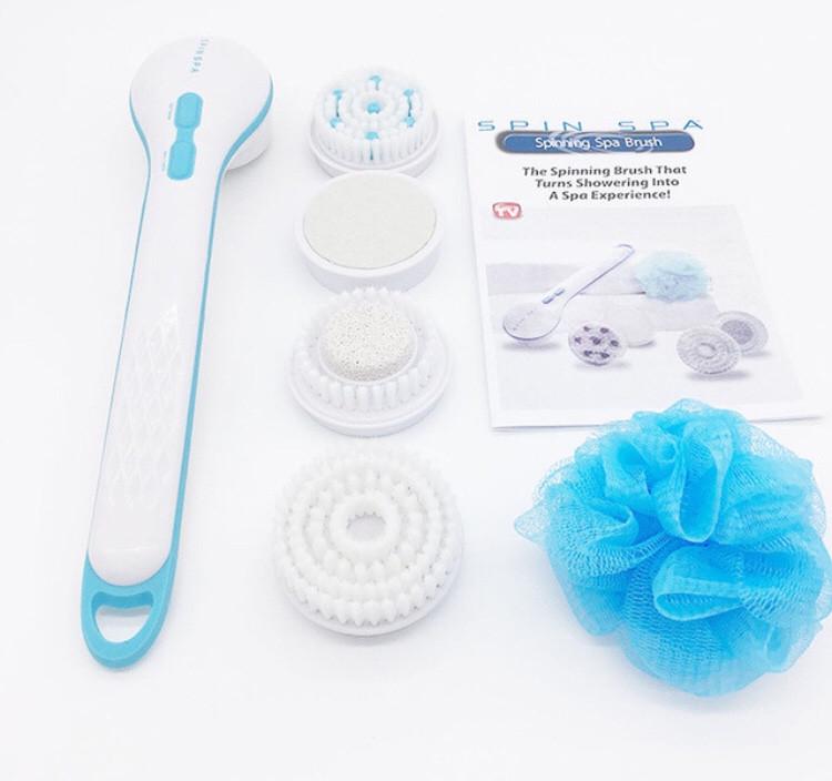 Spin Spa Brush для тела 5 насадок