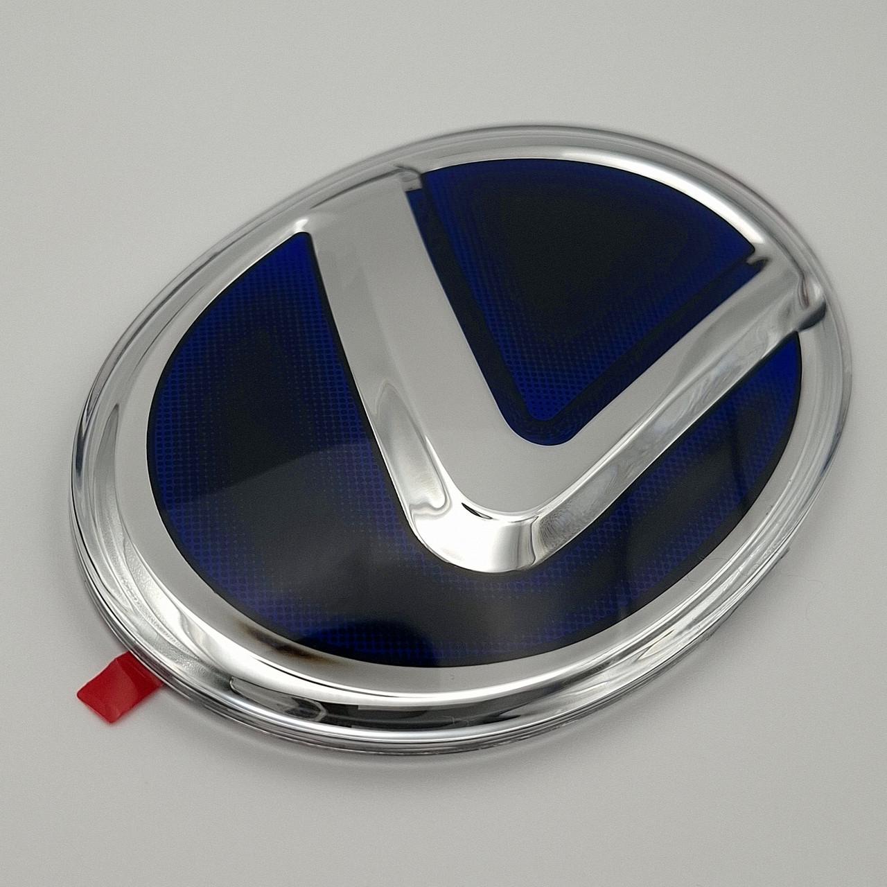 Емблема Lexus Hybrid під склом 11х7,4 см (2656515961)