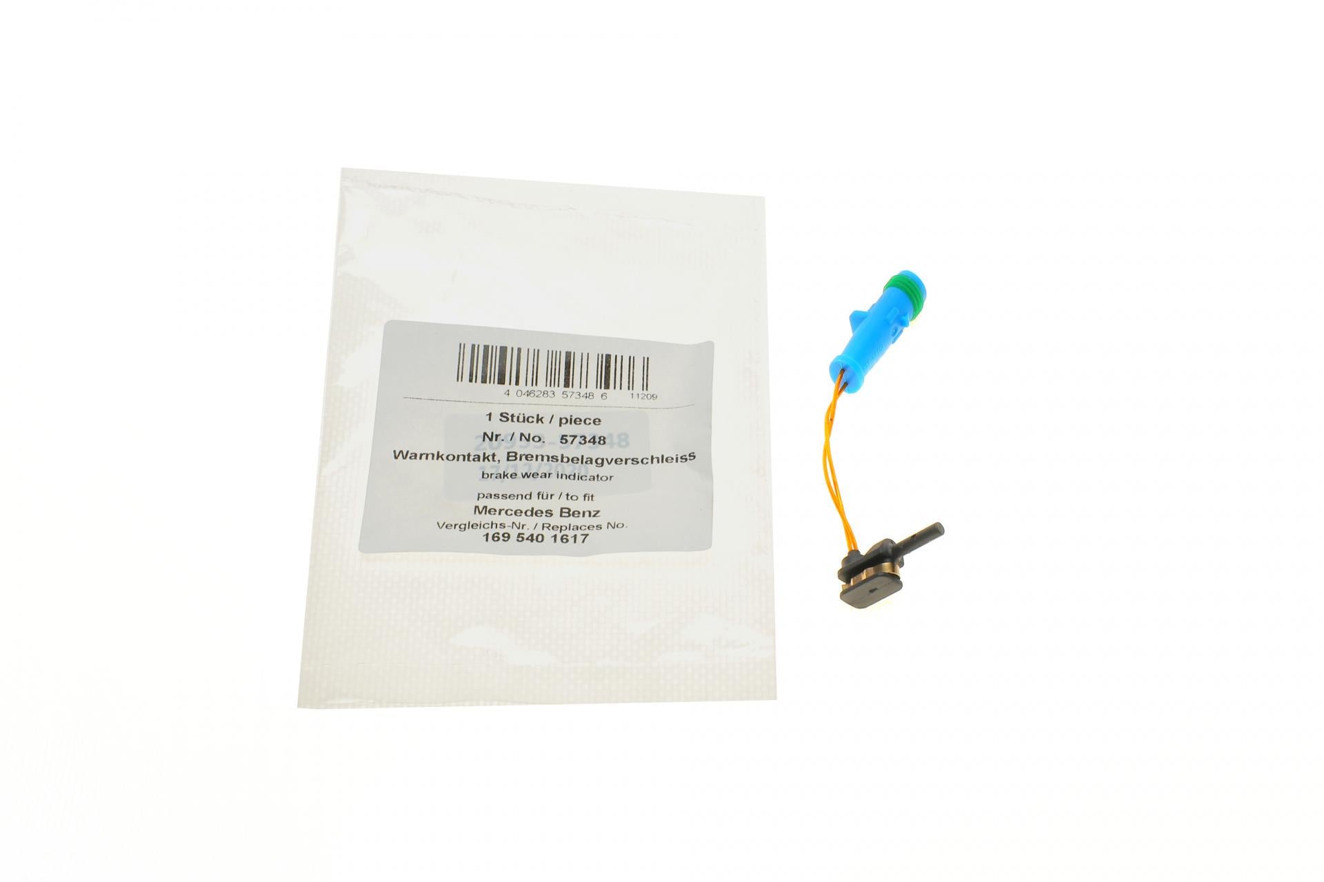 Датчик Aic зносу гальмівних колодок передніх Mercedes E-class W211/W212/S-class W220/C-class W204 98 (57348)