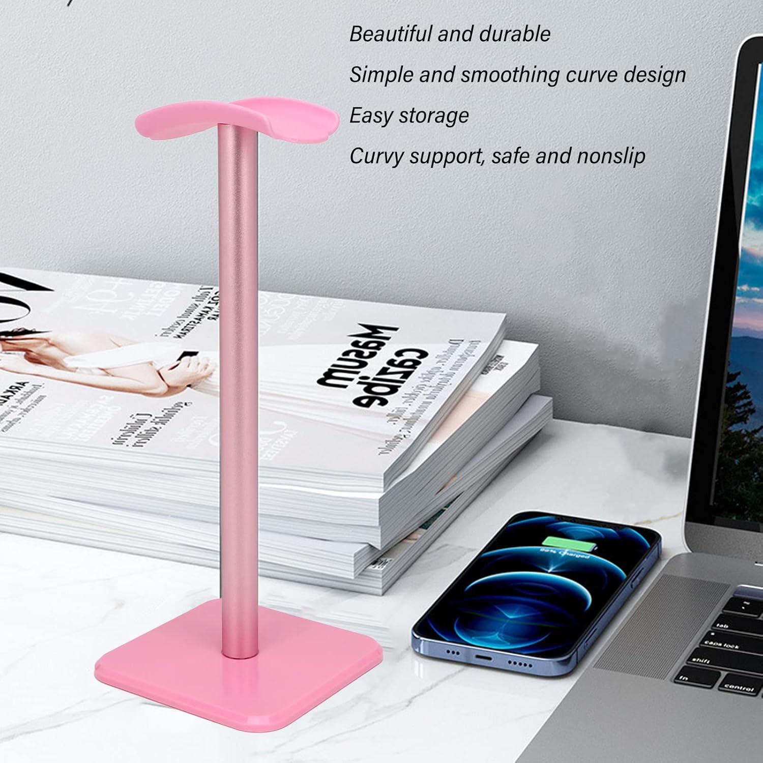 Подставка для наушников универсальная Pink (20291) - фото 10 Подставка для наушников универсальная Pink (20291) - фото 10