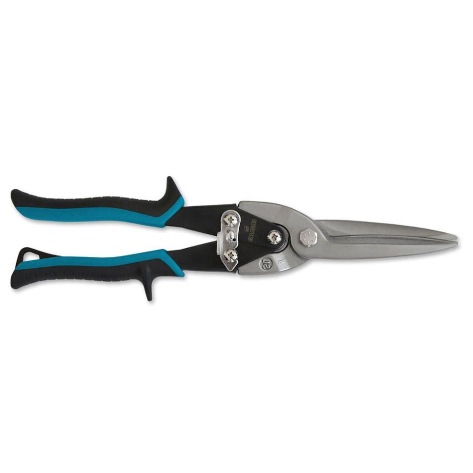 Ножницы по металлу Cr-Mo с прямым резом удлиненные