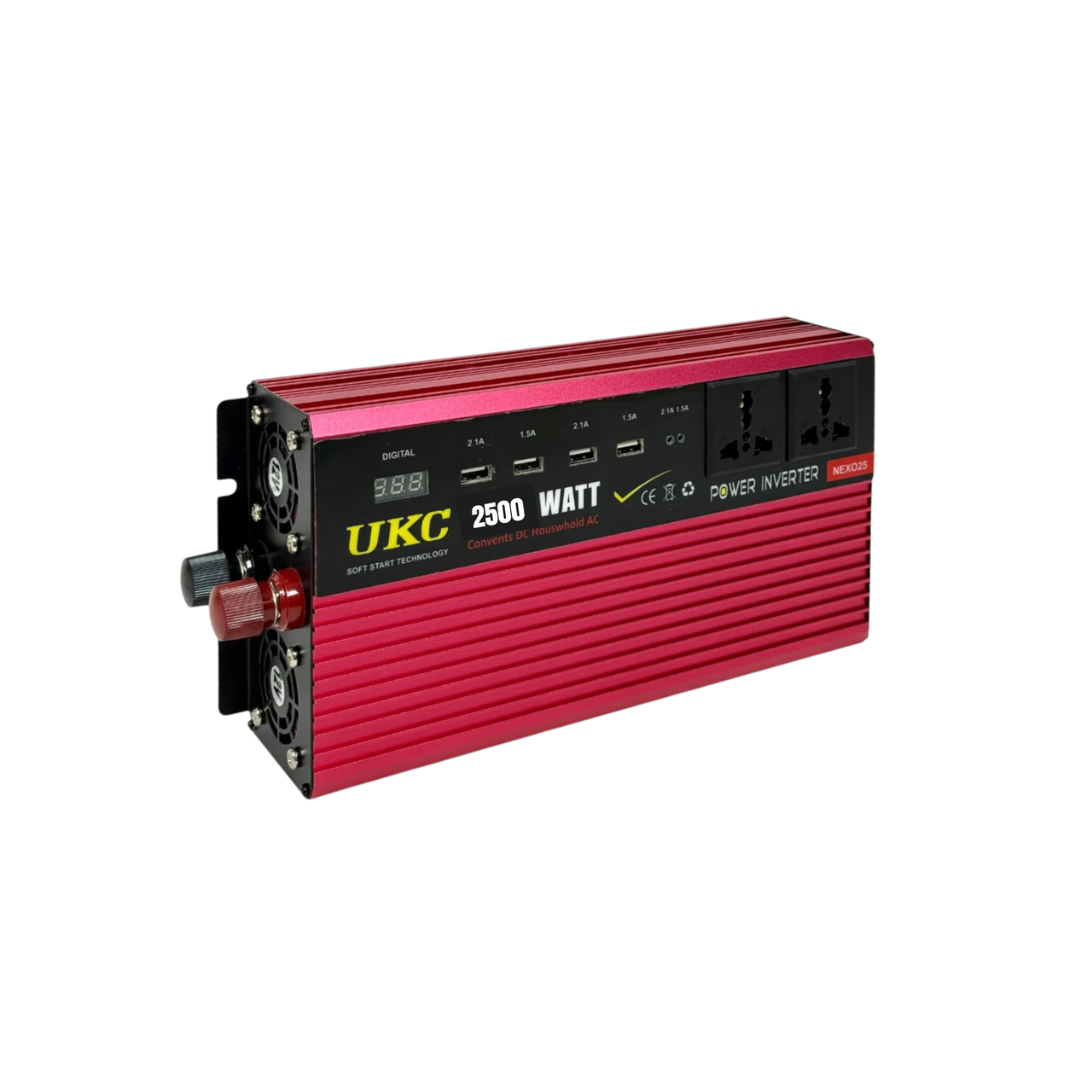 Преобразователь напряжения UKC Solar TSL-2500W 2500 Вт 12V на 220V (38064213)