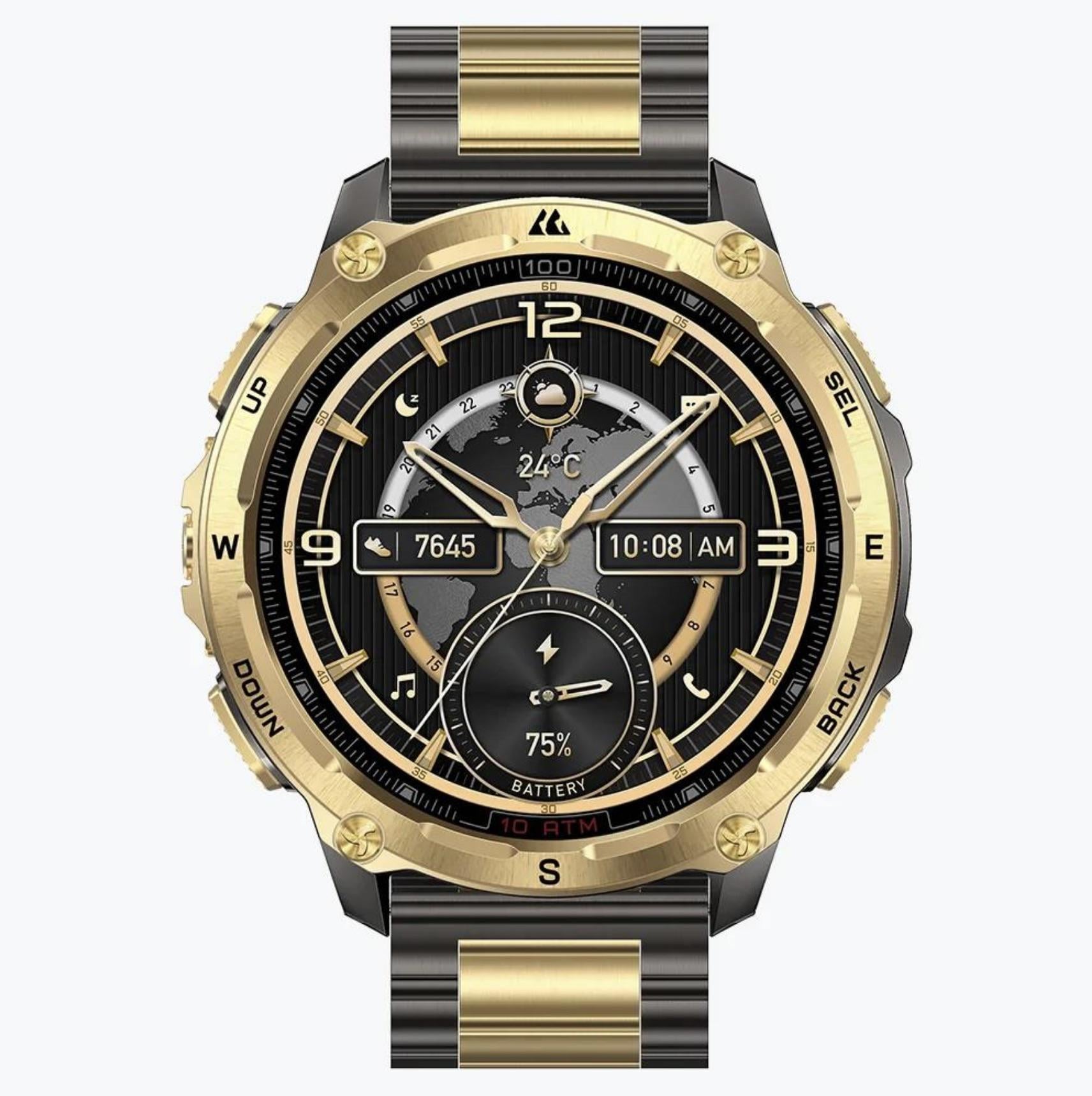 Смарт-часы тактические Kospet Tank T4 Special Edition Gold