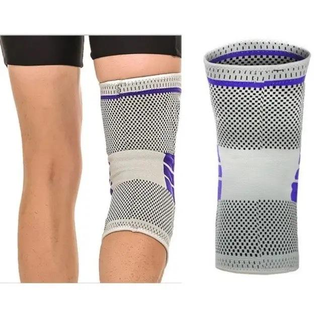 Фіксатор для коліна KNEE SUPPORT XL Сірий (ULT-0361973) - фото 3