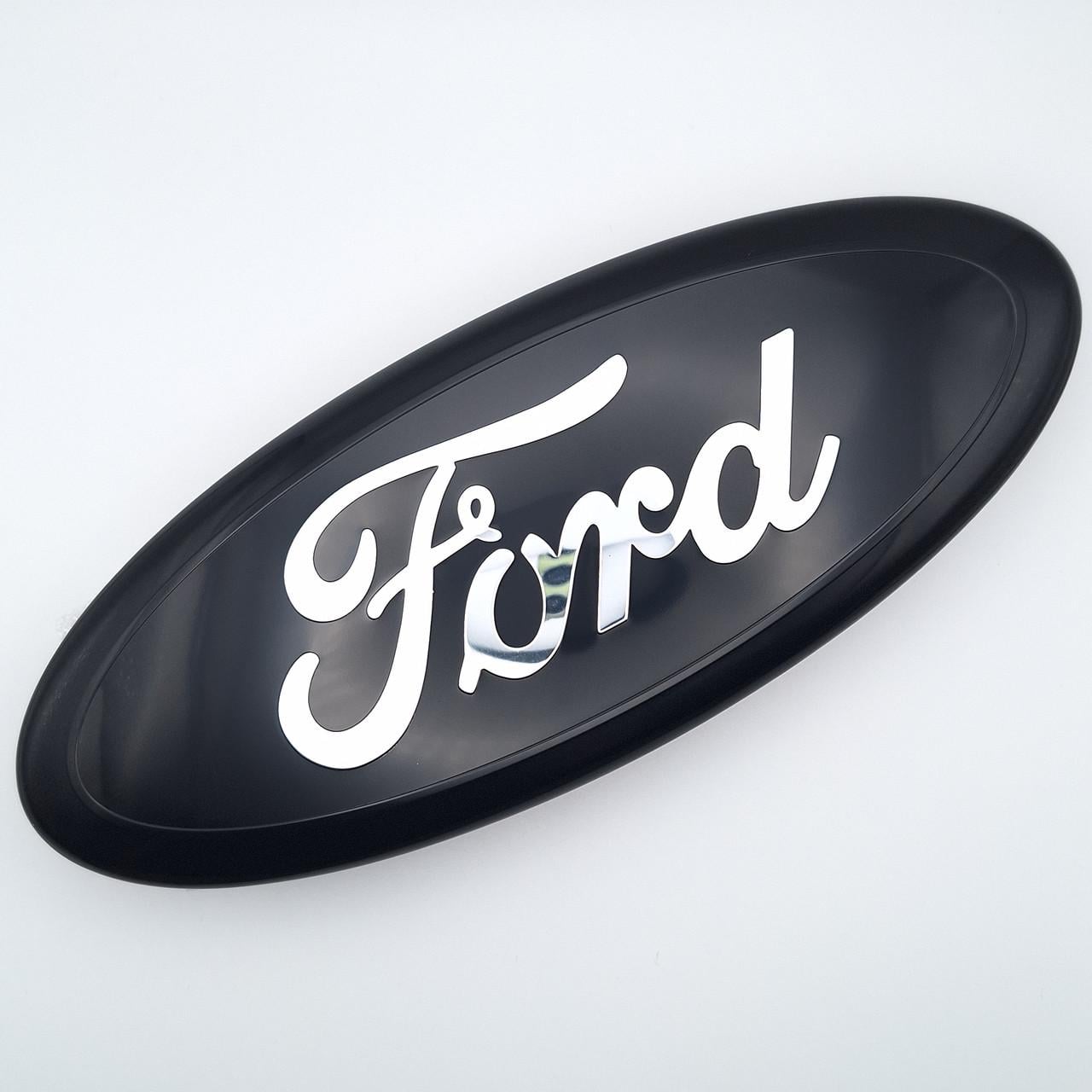 Эмблема Ford 225х88 мм Черный/Хром (2549705466)