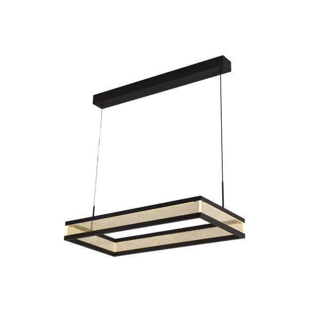 Люстра стельова світлодіодна Valeso V QQD3123 BK 40W (00000140951)