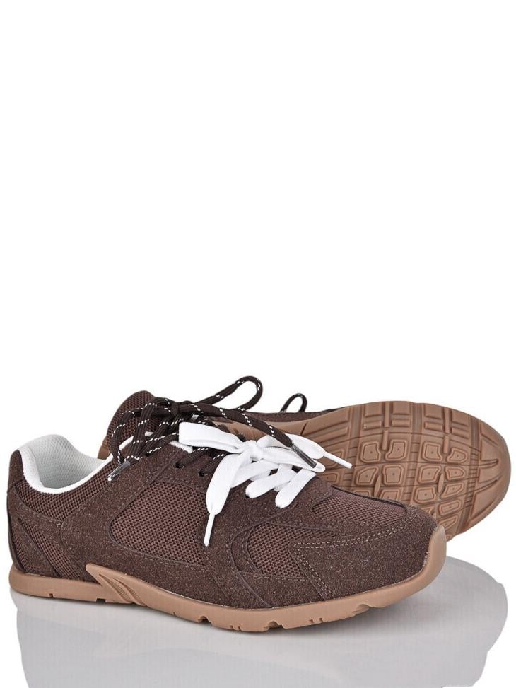 Кроссовки кожаные Stilli XMN200-11 р. 39 Шоколадный