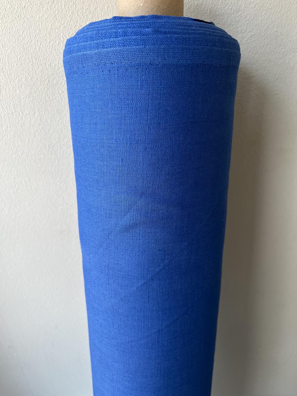 Тканина Linen Plus платтєва лляна Електрик 1318 - фото 1