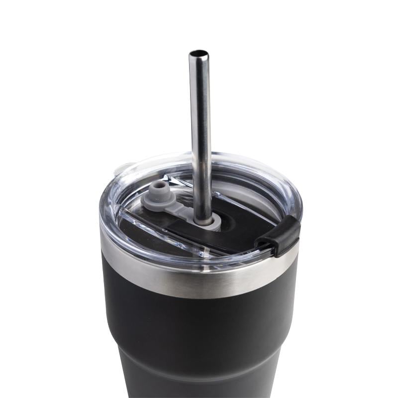 Термокухоль SmartShake Bohtal Insulated Travel Mug 600 мл Чорний (22744-01) - фото 4