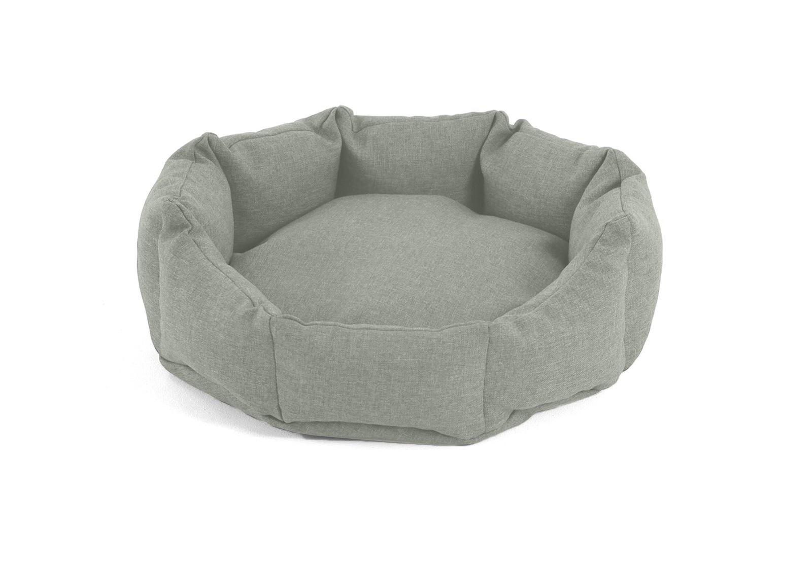 Лежанка для тварин кругла Чарлі Саванна нова голд S Сірий