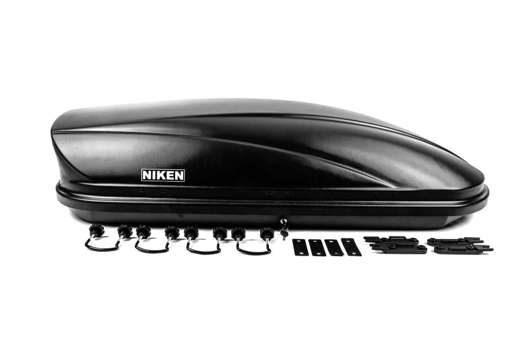 Автобокс Niken 450 л abs-пластик Чорний (126238) Автобокс Niken 450 л abs-пластик Чорний (126238)