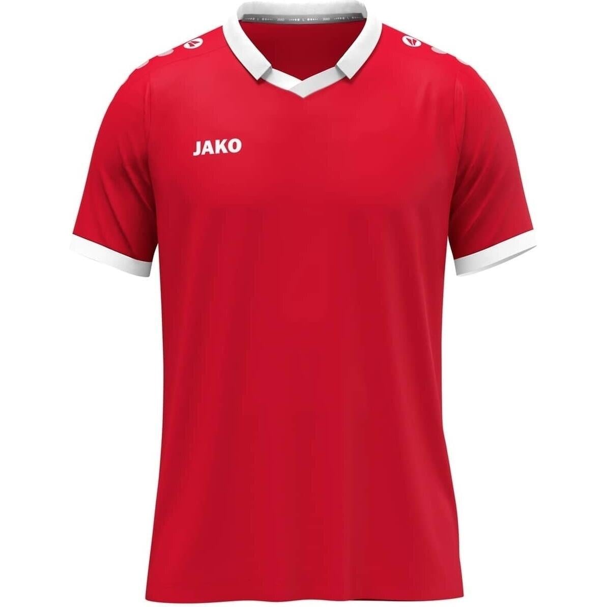 Футболка джерси Jako GLORY S/S 4251-105 S Красно-белый (56556-45)