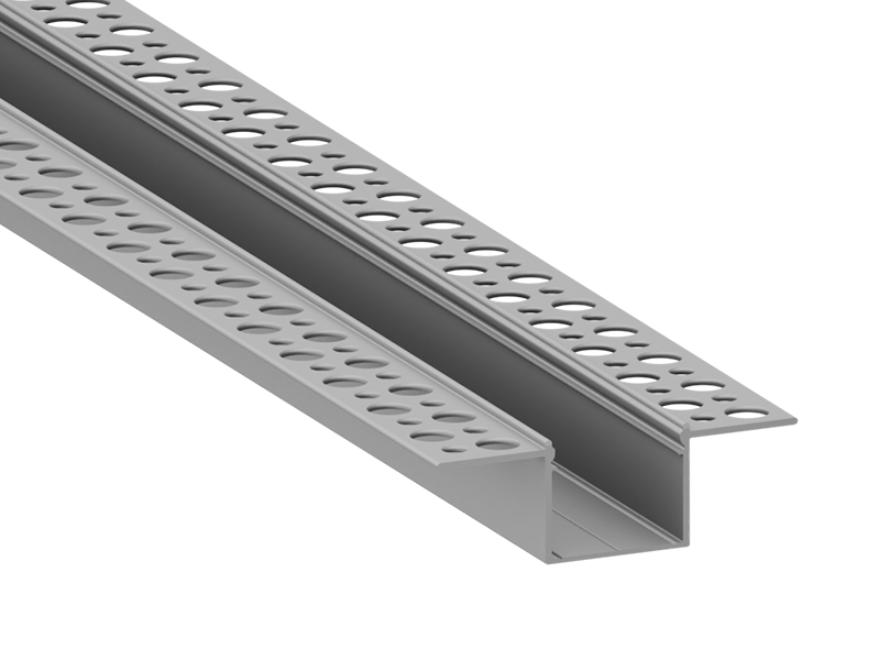 Профіль алюмінієвий анодований LEDUA АЛ-50 для LED стрічки для гіпсокартону 3 м (8600) Профіль алюмінієвий анодований LEDUA АЛ-50 для LED стрічки для гіпсокартону 3 м (8600)