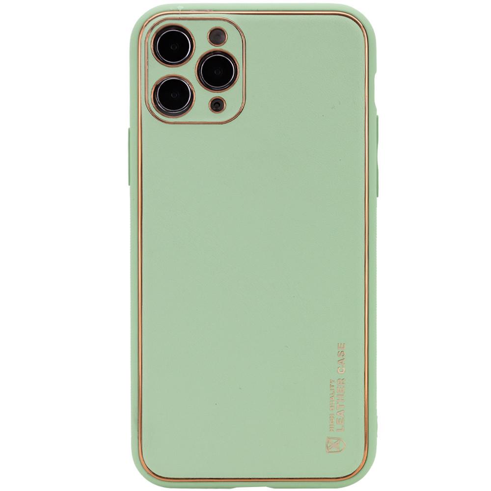 ᐉ Чехол Xshield для Apple iPhone 12 Pro Max 6.7" кожаный Зеленый (160155)