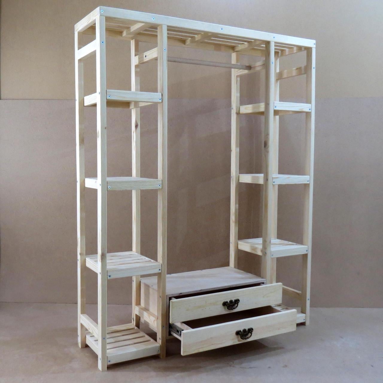 Вешалка-стойка для одежды из дерева Смолян Бланже (СВГ-001201)