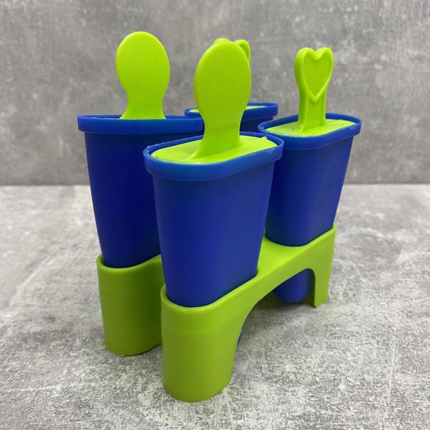 Форма для морозива Stenson R21144 з підставкою 4 шт. Синій з зеленим (1850866571) - фото 4 Форма для морозива Stenson R21144 з підставкою 4 шт. Синій з зеленим (1850866571) - фото 4