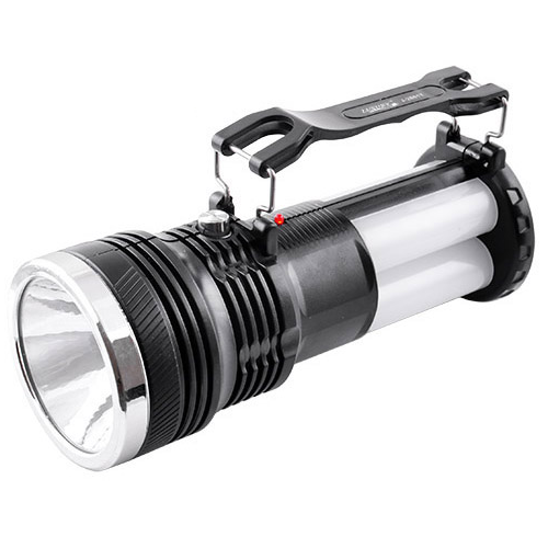 Фонарь аккумуляторный Luxury YJ-2881T с солнечной панелью Черный (GR-05369)