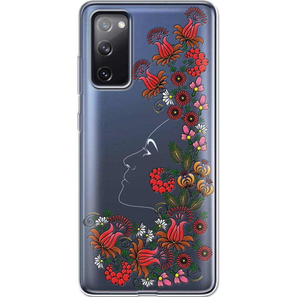 Чехол Boxface Samsung G780 Galaxy S20 FE 3D Ukrainian Muse Прозрачный силикон (41035-bk64-41035)