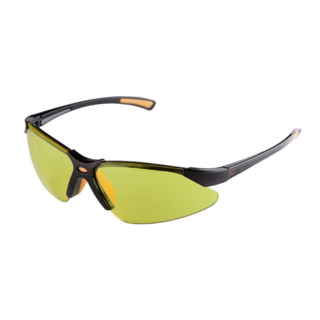 Очки защитные нейлоновые желтые заушины Черный - фото 3 Очки защитные нейлоновые желтые заушины Черный - фото 3