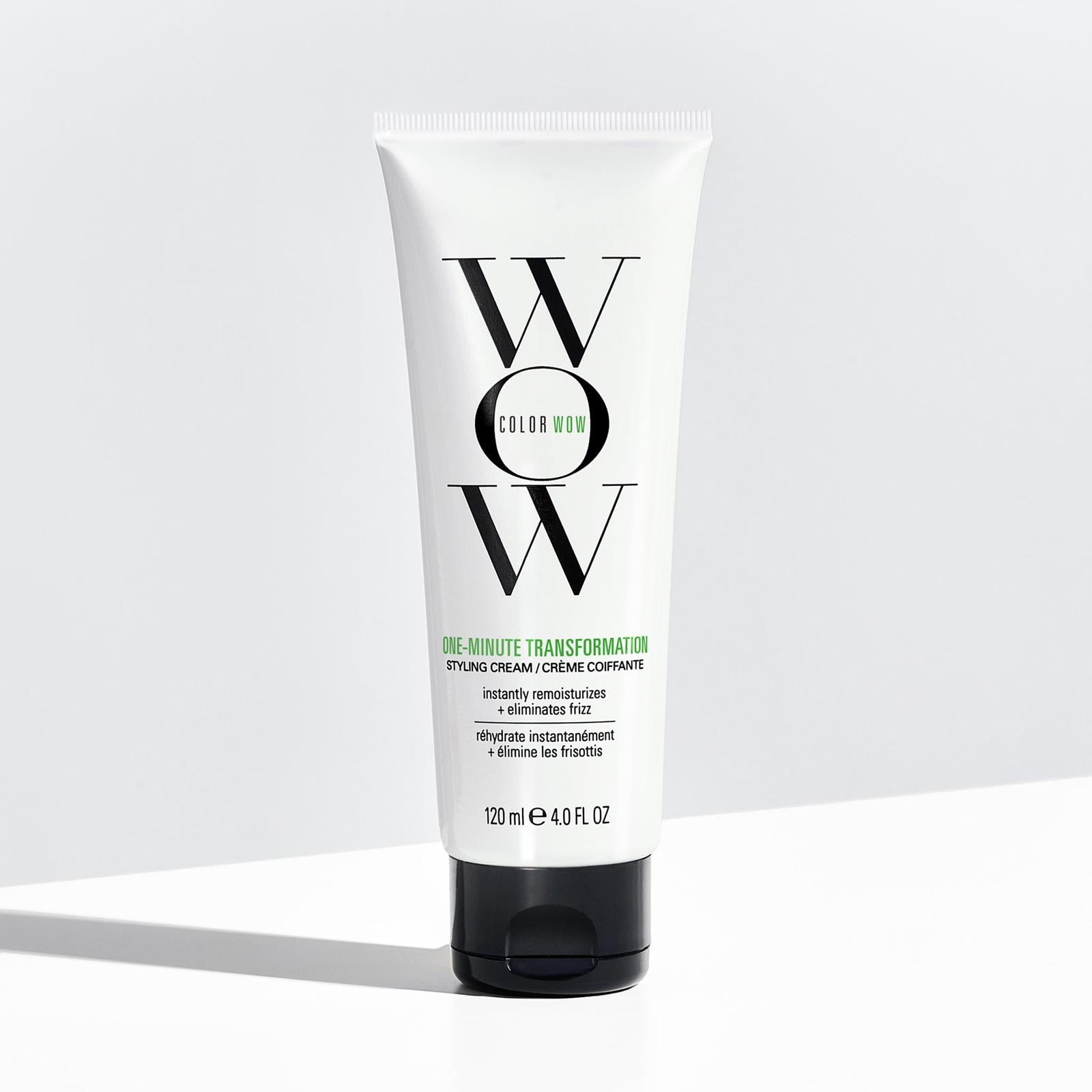 Крем для укладання волосся розгладжувальний Wow Color Wow One Minute Transformation Styling Cream 120 мл (50601500185229)