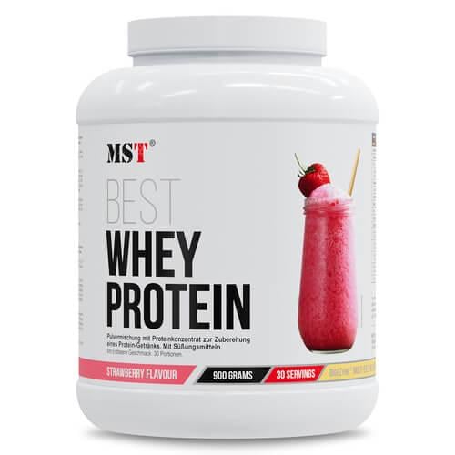 Сывороточный протеин MST Best Whey Protein + DigeZyme 900 г Strawberry (MS-16777)