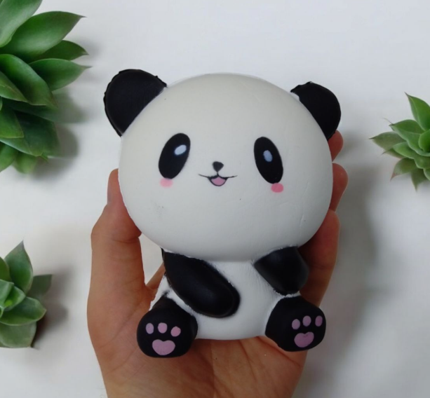 Игрушка-антистресс Сквиши Панда 11 см Черно-белый (22674) Игрушка-антистресс Сквиши Панда 11 см Черно-белый (22674)