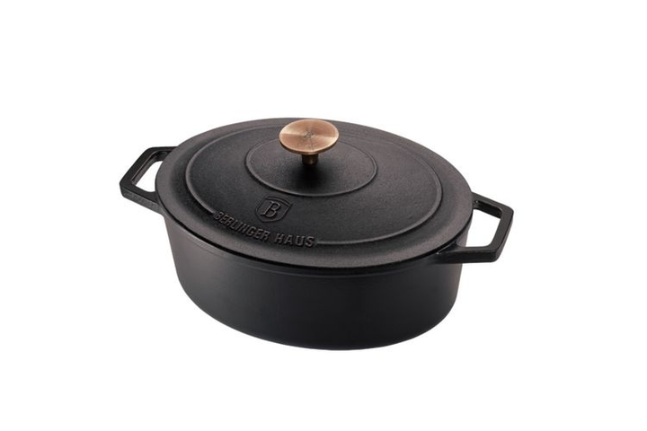 Кастрюля чугунная Berlinger Haus Black Royal Collection 4,6 л (BH-6494)