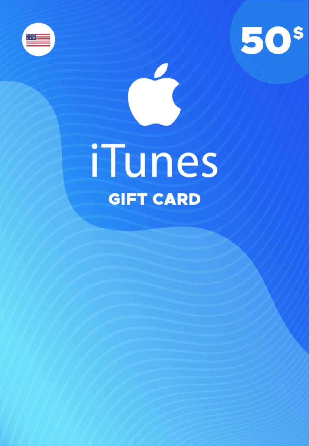 Подарочная карта iTunes Apple/App Store Gift Card 50 usd US-регион