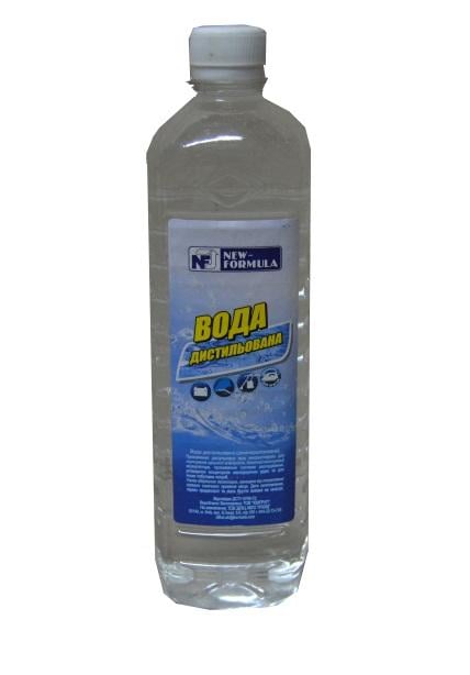 Дистильована вода NEW FORMULA 0,8 л (25634)