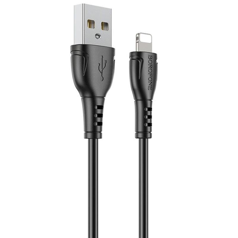 Дата кабель Borofone BX51 Triumph USB to Lightning 1 м Black
