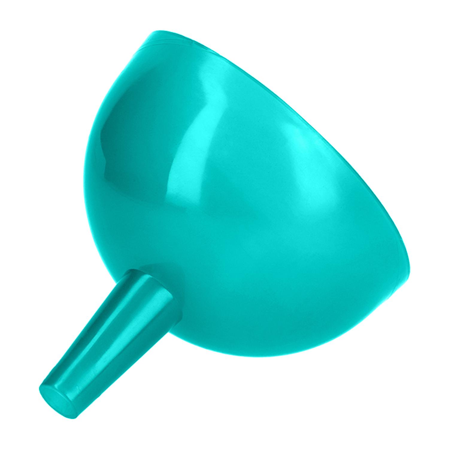 Лійка зливна пластмасова лійка на банку Бірюзовий (86374) - фото 4 Лійка зливна пластмасова лійка на банку Бірюзовий (86374) - фото 4