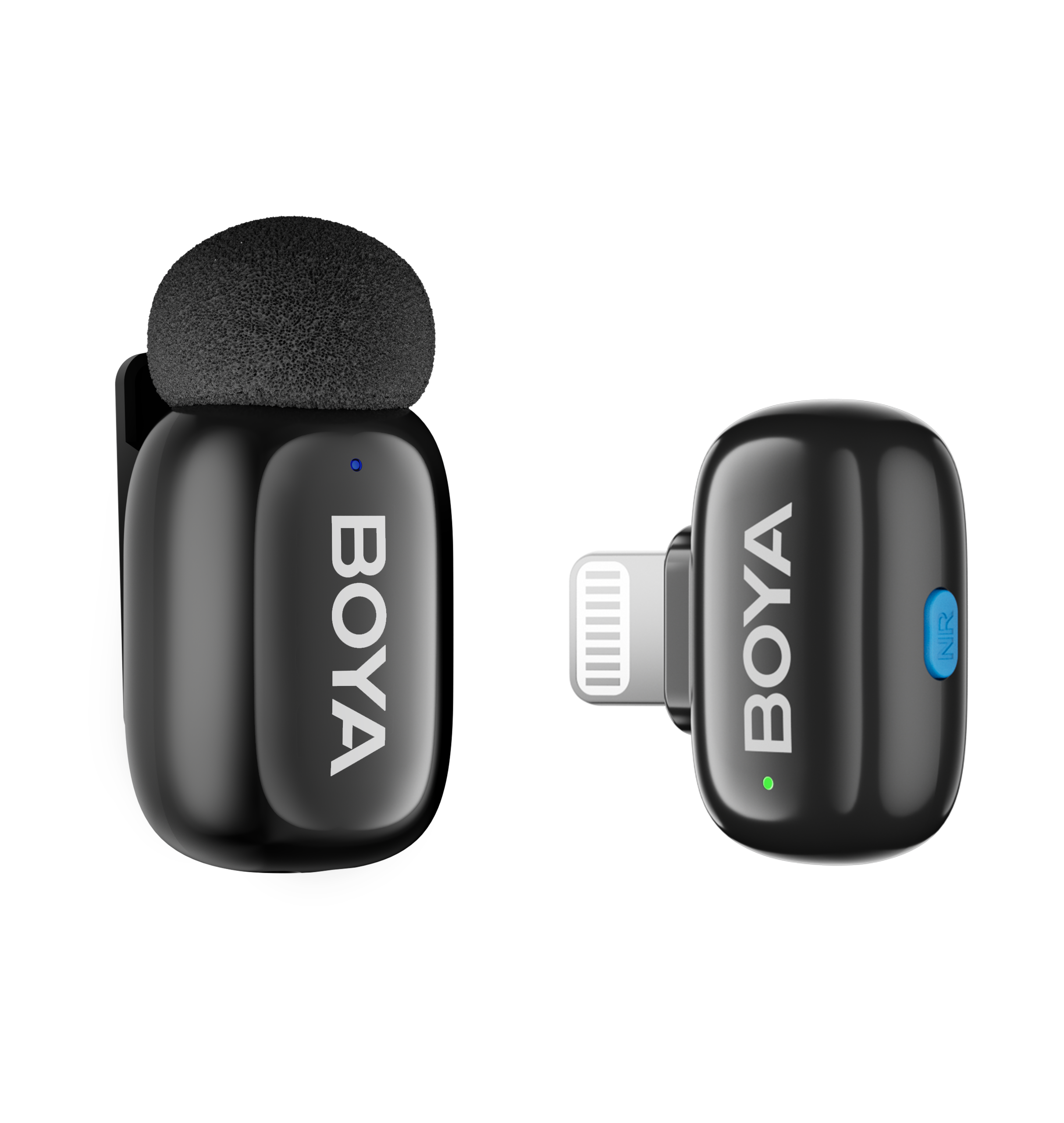 Микрофон петличный Boya mini Lightning с зарядным кейсом для iPhone беспроводной (50044) - фото 8 Микрофон петличный Boya mini Lightning с зарядным кейсом для iPhone беспроводной (50044) - фото 8