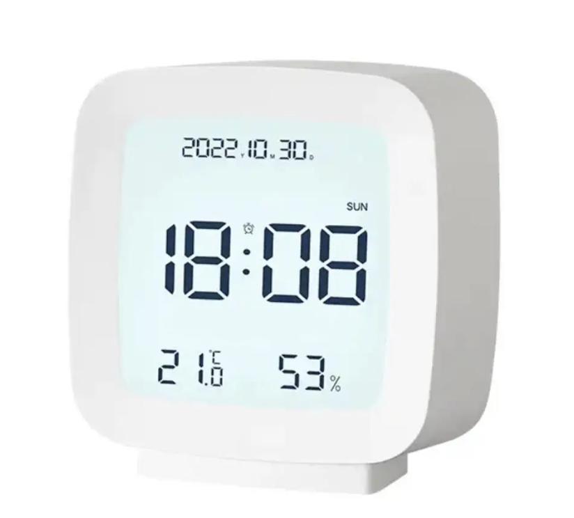Часы-будильник/термометр-гигрометр Youpin Qingping Alarm Clock умный Белый (11053256)
