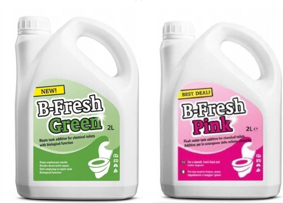 Набор средств для биотуалета Thetford B-Fresh Grenn/B-Fresh Pink