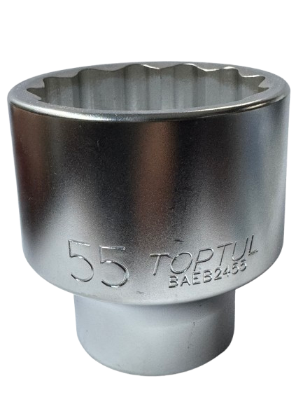 Гoлoвкa тopцeвa Toptul 12-гранна З/4 55 мм (BAEB2455)