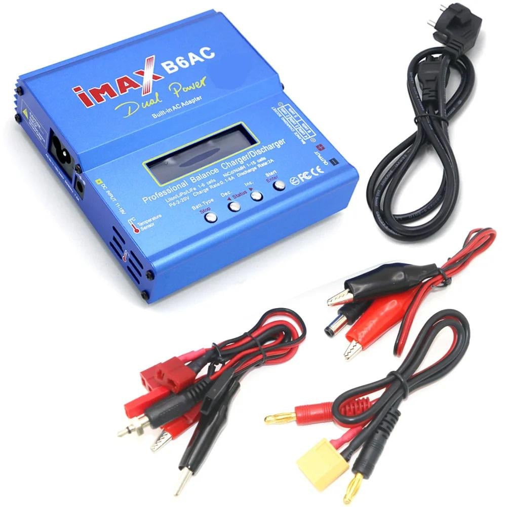 Встроенный блок питания балансир Charger Imax B6 AC 80W 6A XT60 для батарей 1-6S (00-00028323)