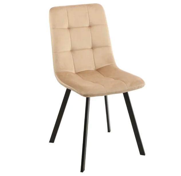 Стілець кухонний Intarsio Eari Чорний/Бежевий (10554358)