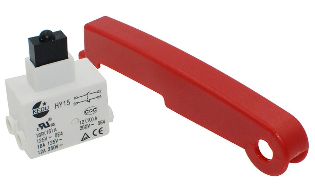 Кнопка с клавишей дисковой пилы Metabo KGS 254 M код 316092430