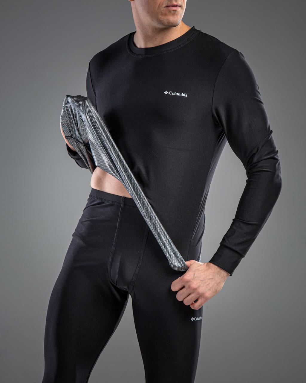 Термобілизна чоловіча Columbia Omni 7823 S Чорний (8815879) - фото 11
