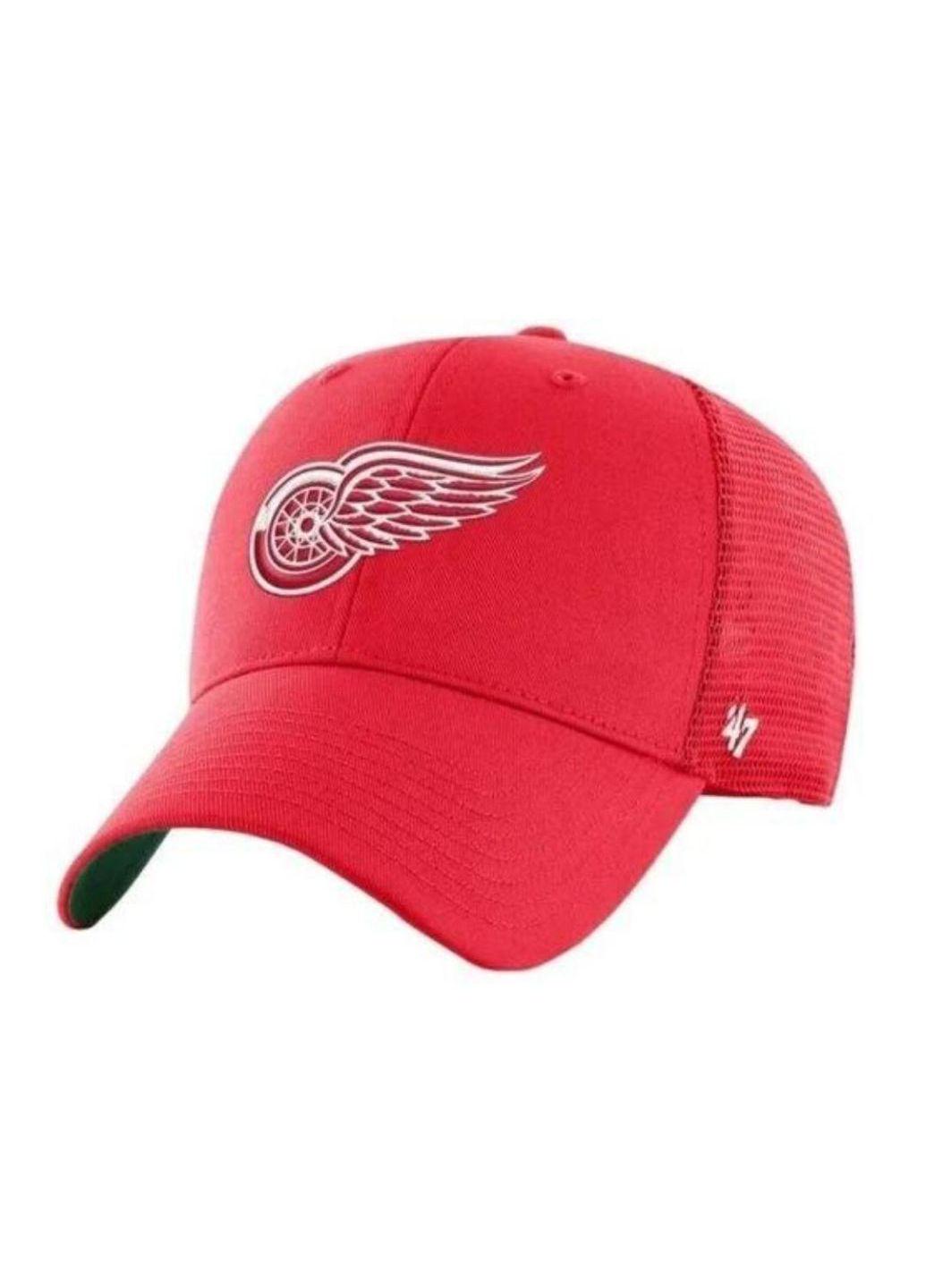 Бейсболка 47 Brand Detroit Wings Branson Red (H-BRANS05CTP-RDD)