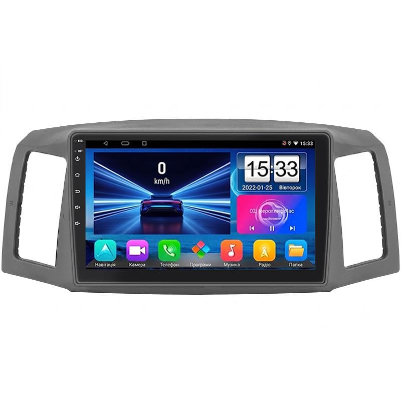 Автомагнитола штатная Lesko для Jeep Grand Cherokee 2005-2007 2/32Gb Wi-Fi GPS Base 10" (3084448072)