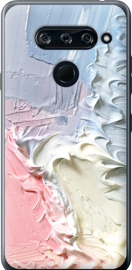 Чехол на LG V40 ThinQ Пастель v1 (3981u-1577-42517)