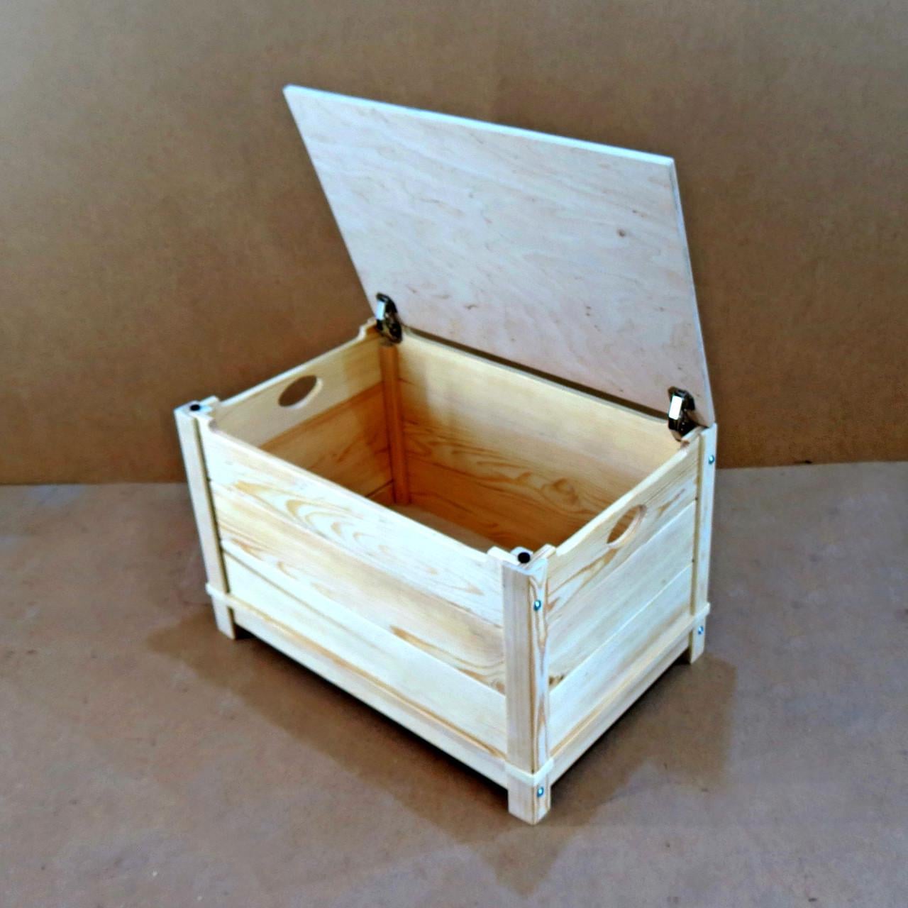 Сундук напольный из дерева Нил Бланже (СНД-000201)