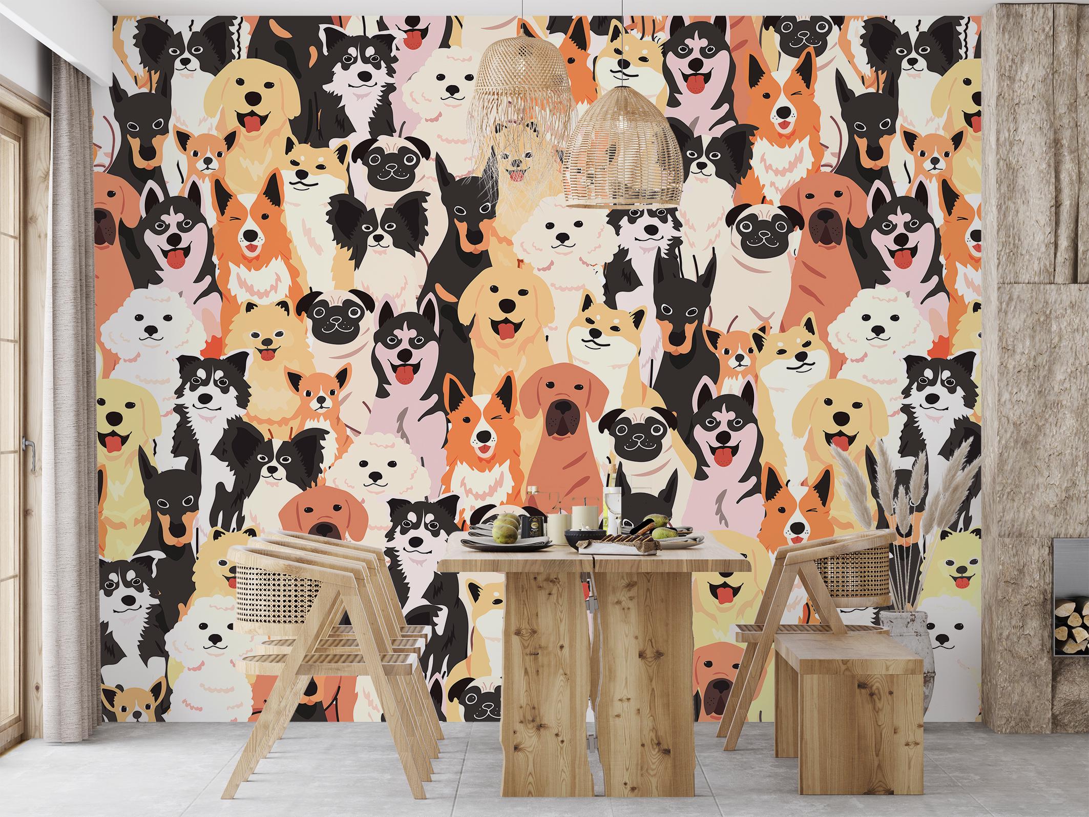 Фотошпалери флізелінові Upstream Веселі улюбленці 230х153 см (SPF-161/3) - фото 7 Фотошпалери флізелінові Upstream Веселі улюбленці 230х153 см (SPF-161/3) - фото 7