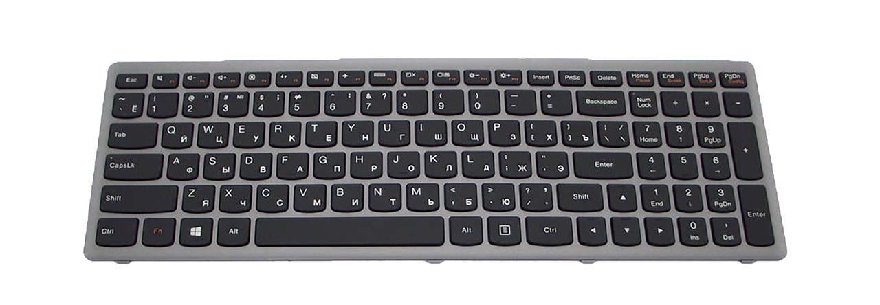 Клавиатура для ноутбука Lenovo IdeaPad S510p матовая (25-211031)