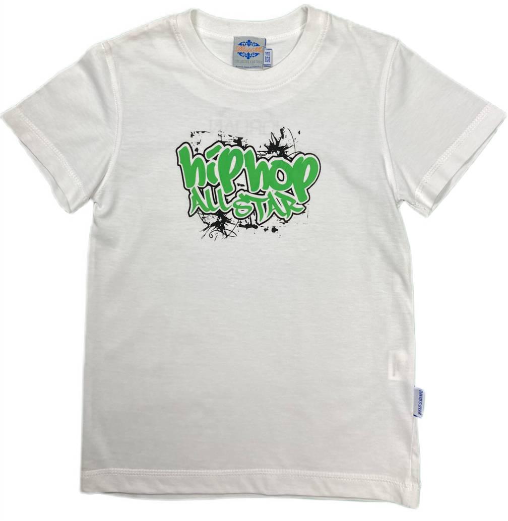 Футболка Дэвид стар 134 см Белый 01ф