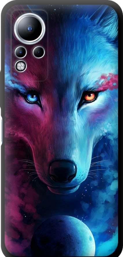 Чехол на Infinix Note 12 Арт-волк (3999b-2927-42517)
